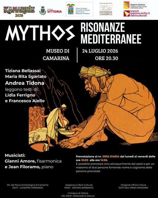 Locandina di MYTHOS RISONANZE MEDITERRANEE