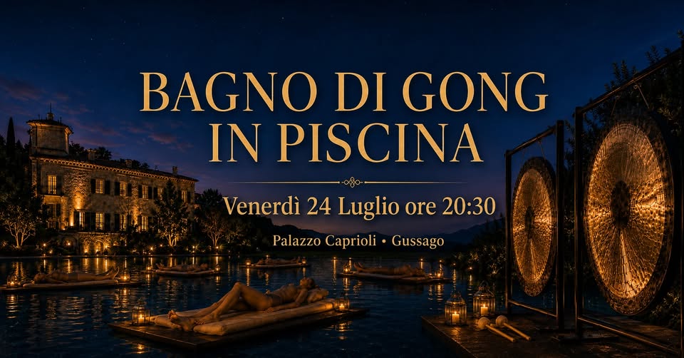 Locandina di Bagno di Gong in Piscina
