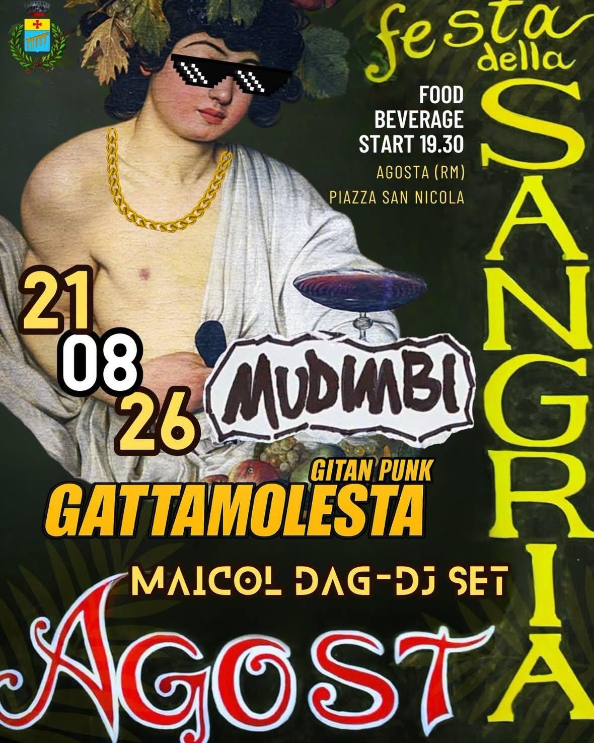 Locandina di XX Edizione della Festa della Sangria