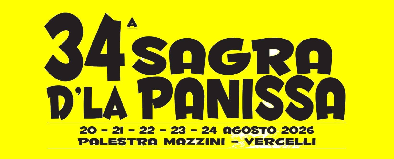 Locandina di 34^ SAGRA D'LA PANISSA