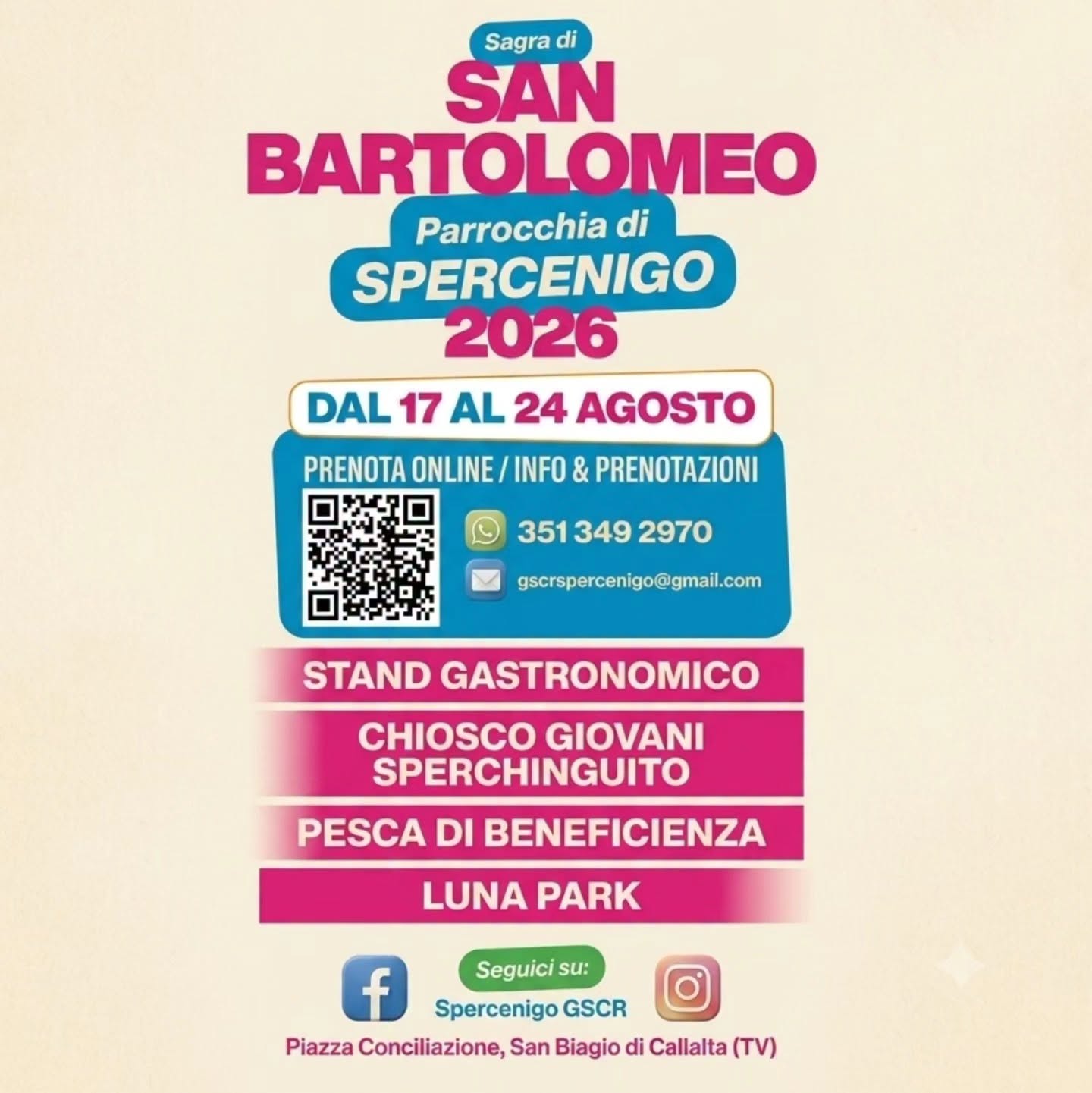 Locandina di Sagra di San Bartolomeo