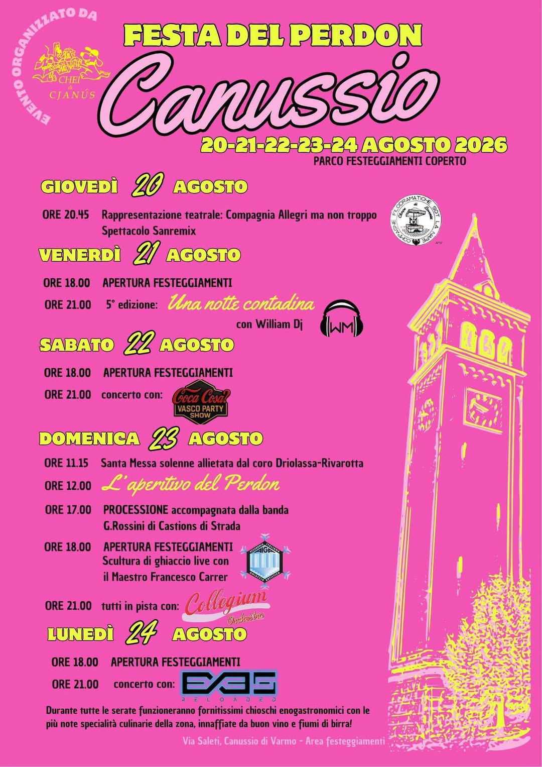 Locandina di Festa del Perdon