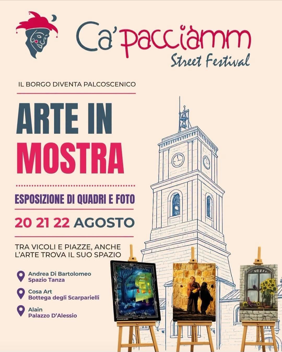 Locandina di Ca'pacciàmm Street Festival