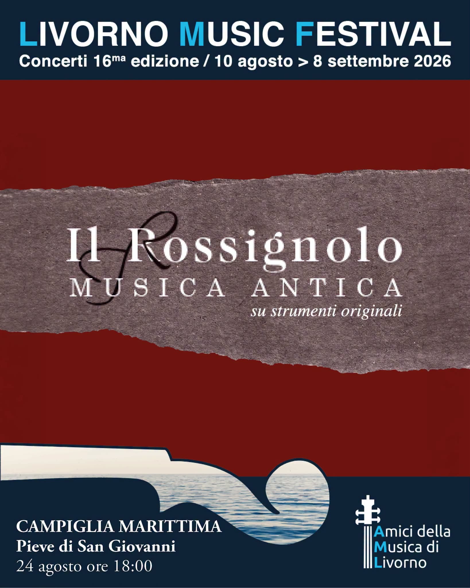 Locandina di Livorno Music Festival - Il Rossignolo