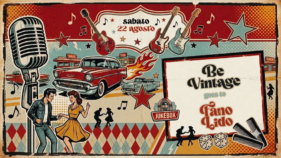 Locandina di BE VINTAGE goes to Fano Lido