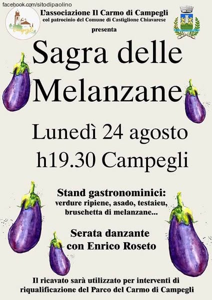 Locandina di Sagra delle Melanzane