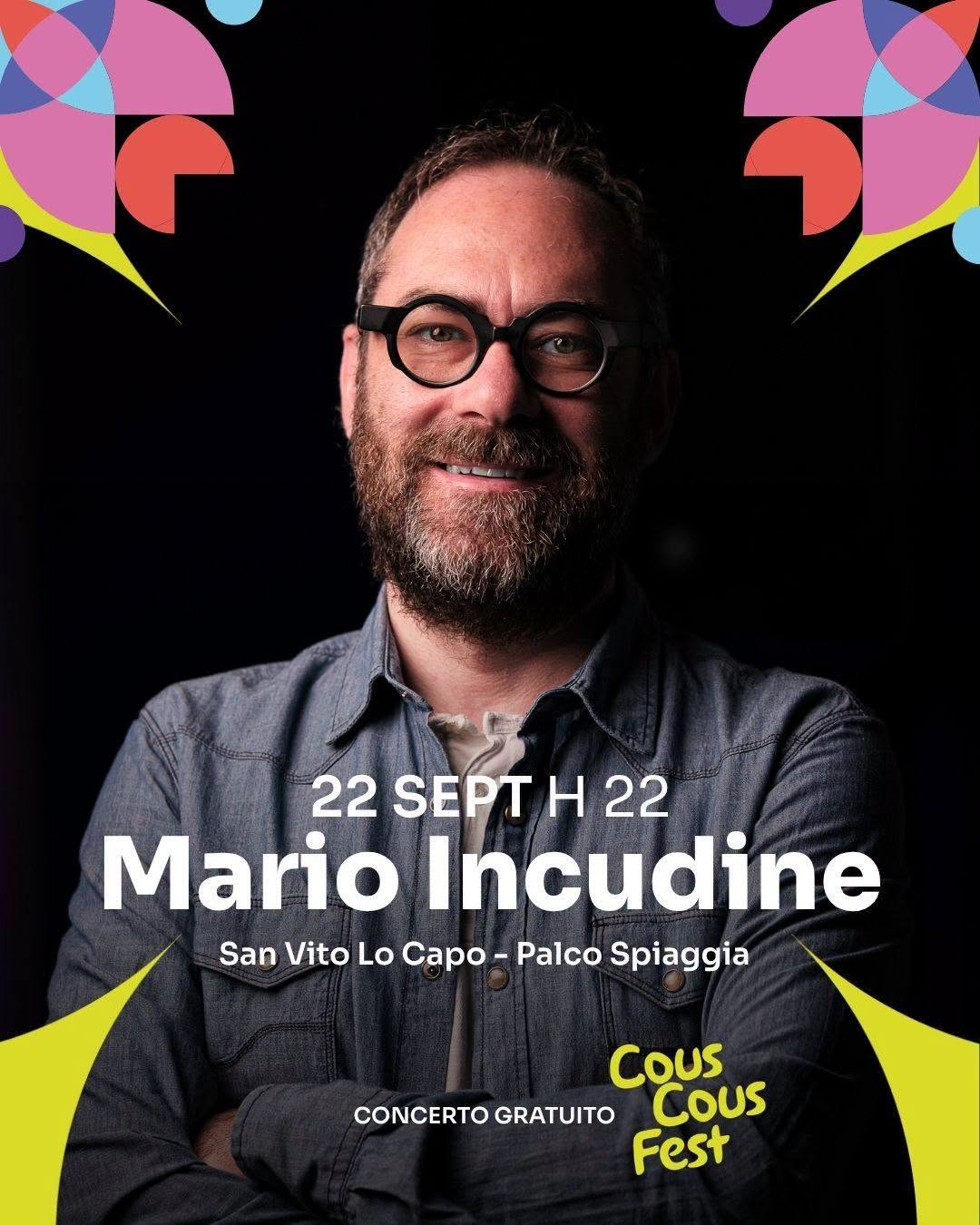 Locandina di Mario Incudine in concerto