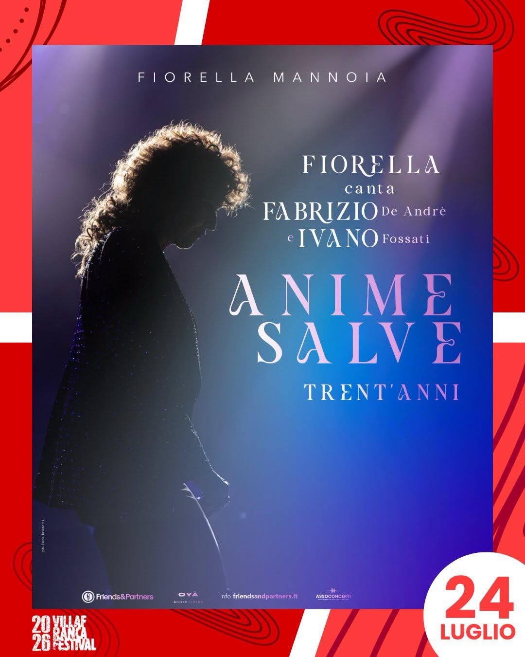 Locandina di Fiorella Mannoia - Anime Salve Trent'anni