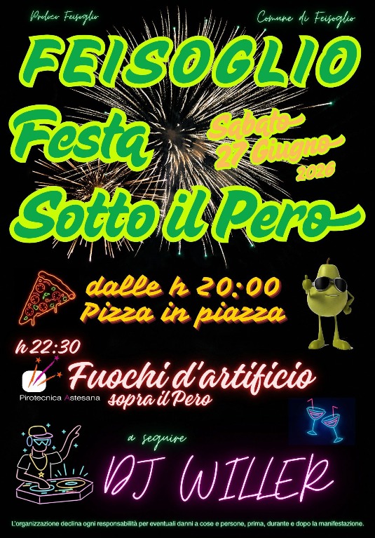 Locandina di Festa sotto il Pero