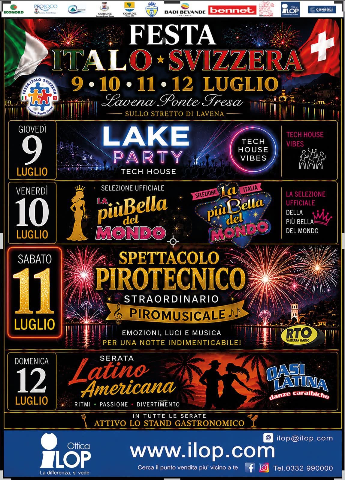Locandina di 33° Festa Italo Svizzera