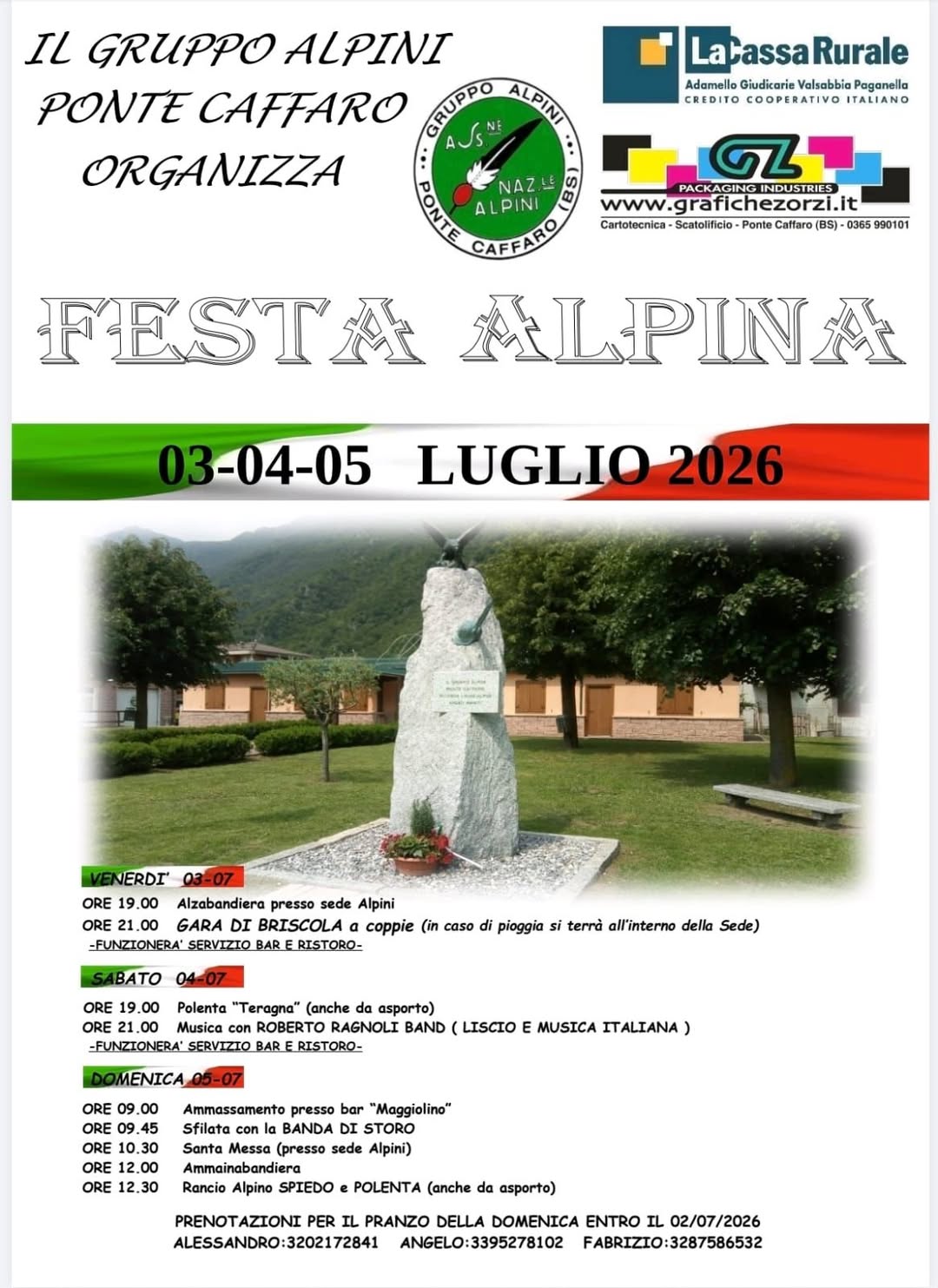 Locandina di Festa Alpina