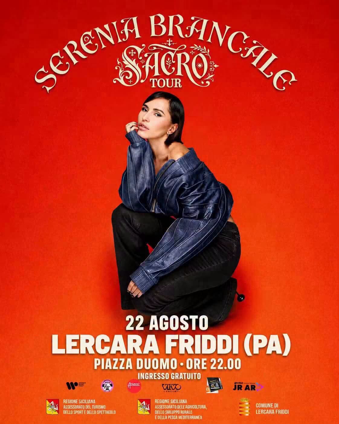 Locandina di SERENA BRANCALE SACRO TOUR