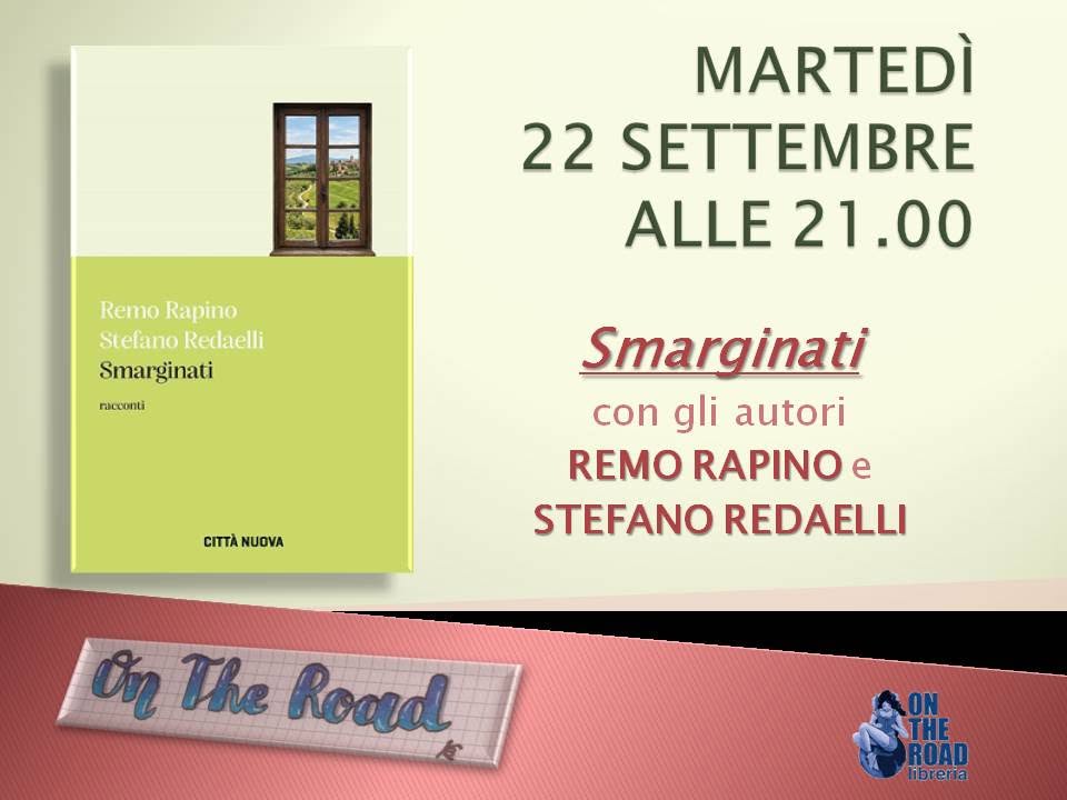 Locandina di SMARGINATI con gli autori REMO RAPINO e STEFANO REDAELLI