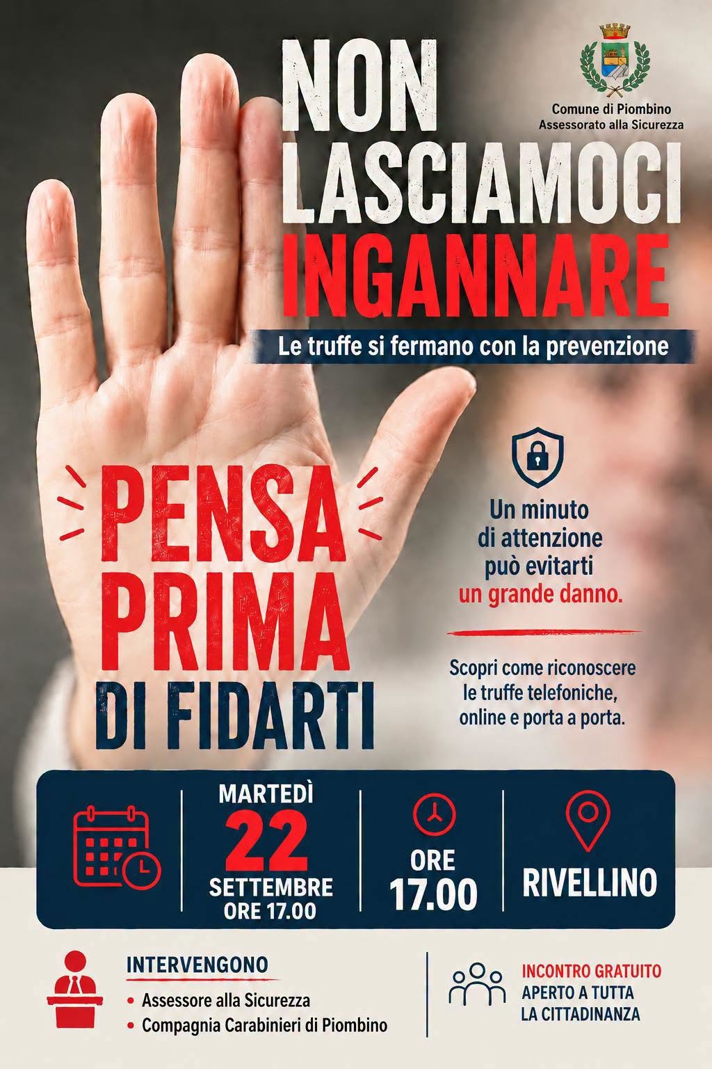 Locandina di Non lasciamoci ingannare