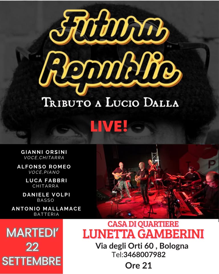 Locandina di Futura Republic: Tributo a Lucio Dalla