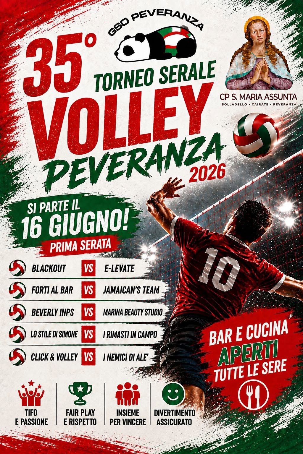 Locandina di 35° Torneo Volley Peveranza