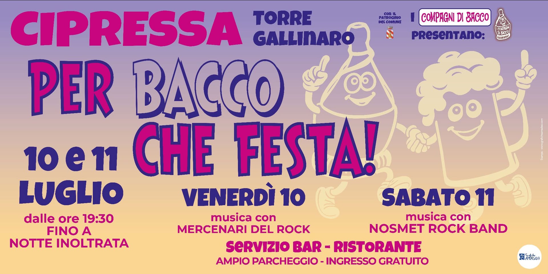 Locandina di Perbacco che festa