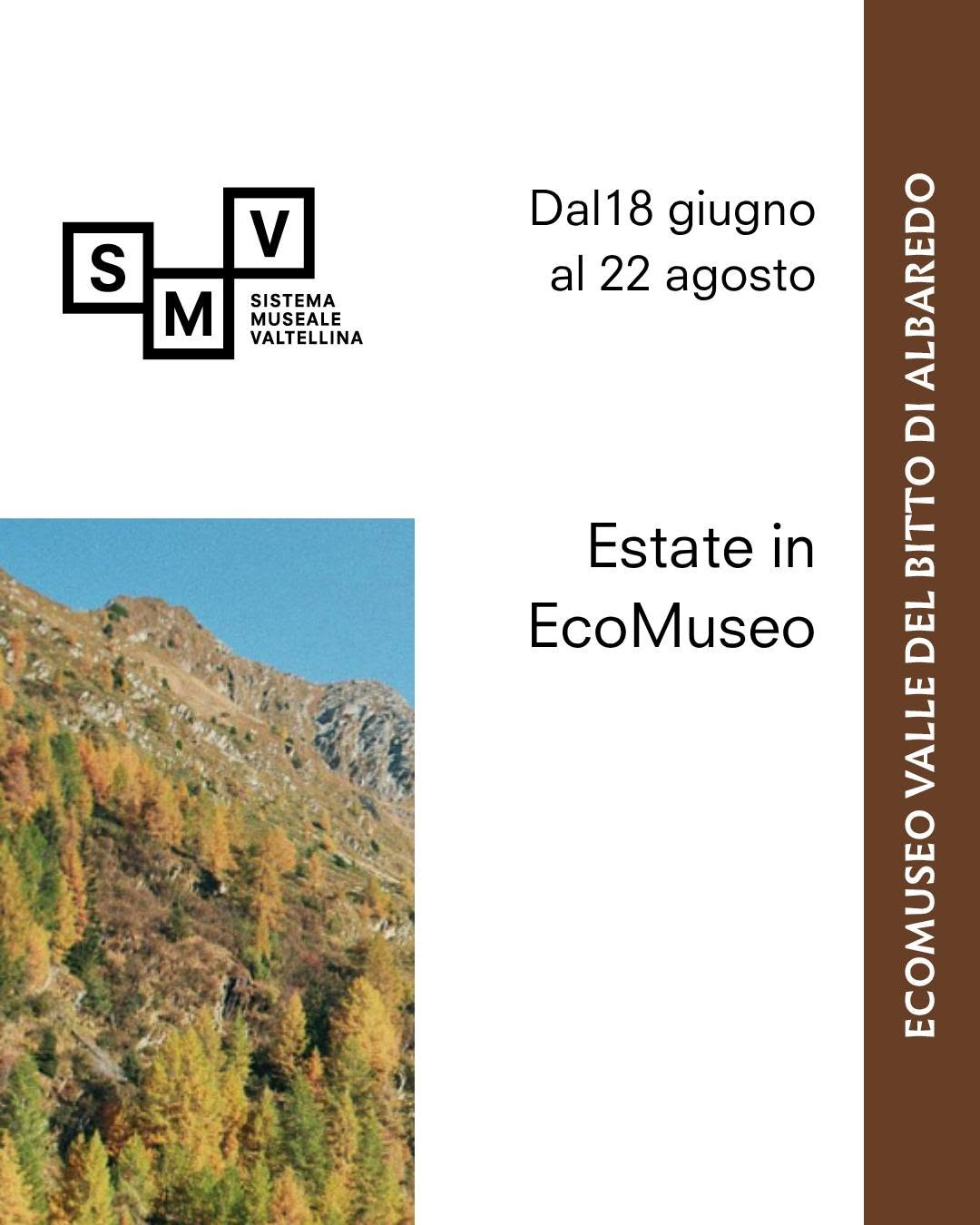 Locandina di Estate in EcoMuseo