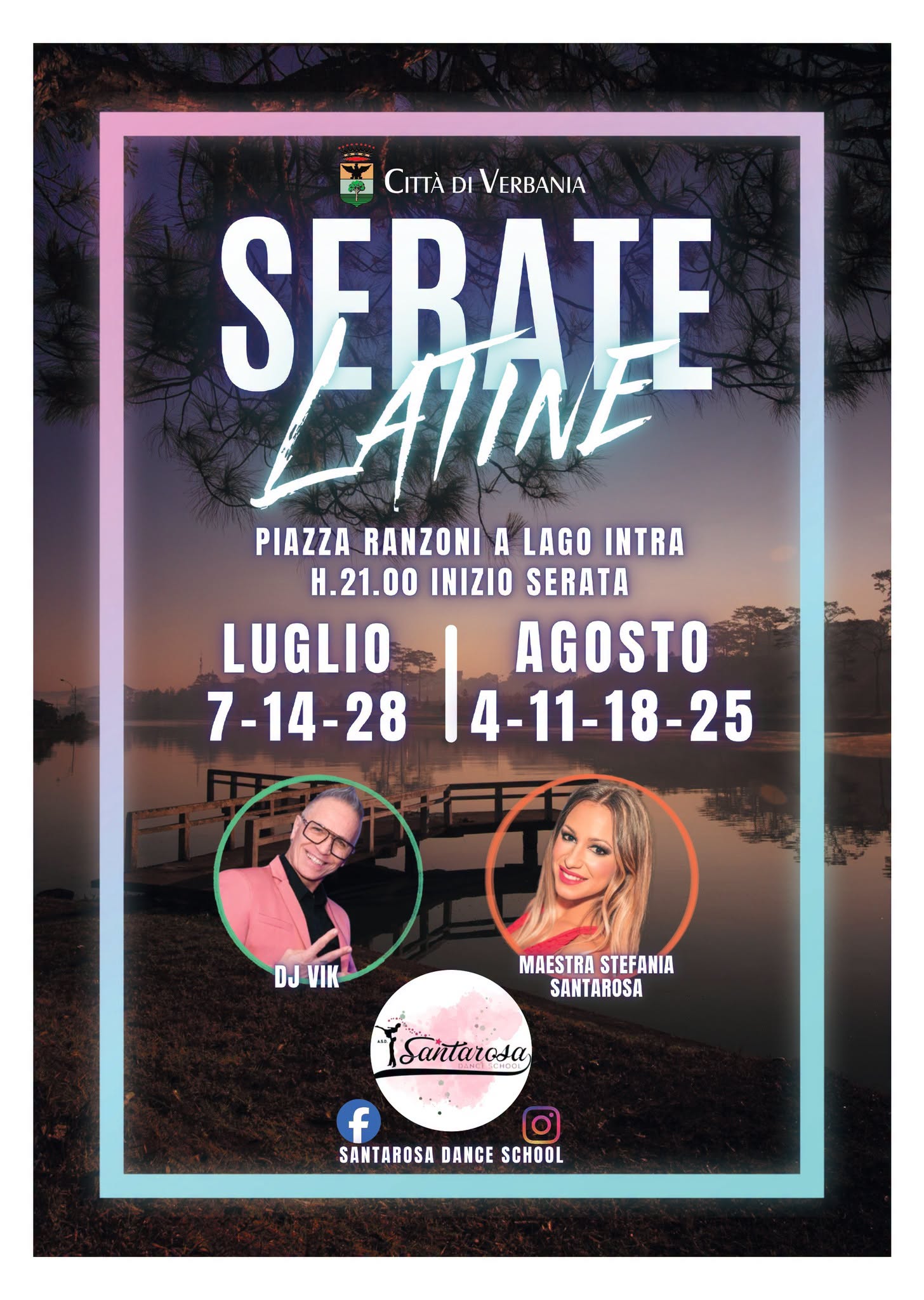 Locandina di Serate Latine